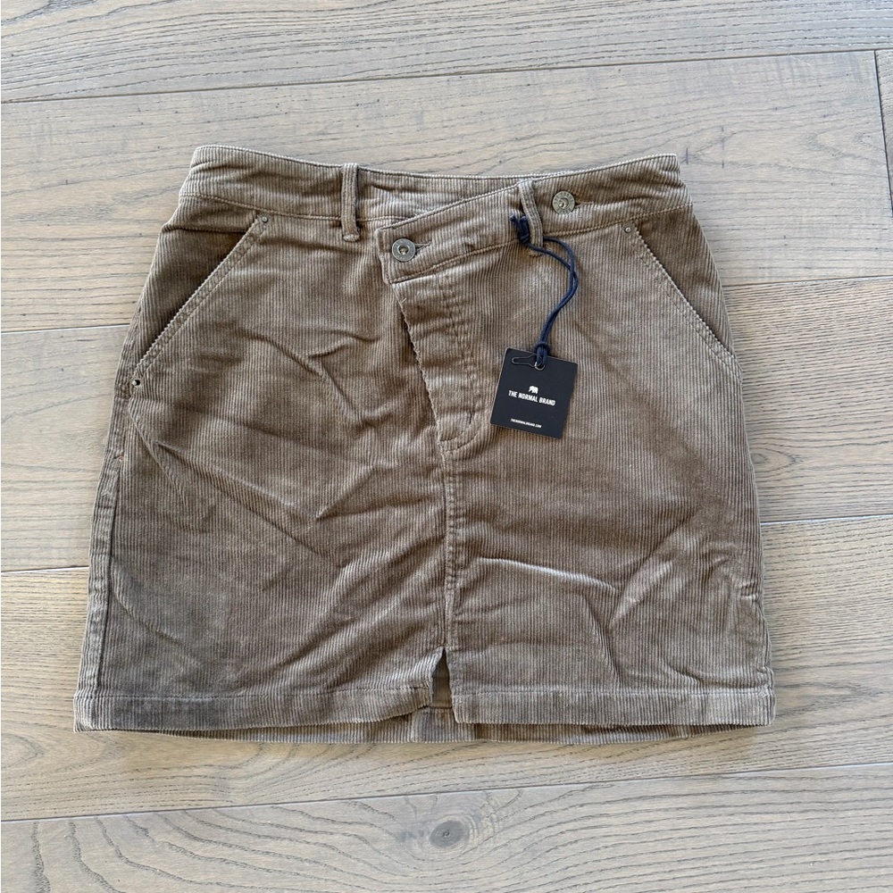 Normal Brand Corduroy Cord Skirt